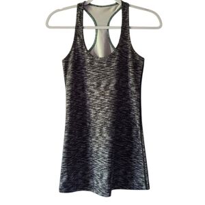 Lululemon Cool Racerback "Wee are from space black cashew"  tank top (PTP 15")